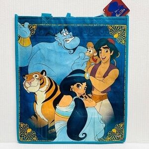 Disney Aladdin Jasmine Genie Large Reusable Tote Bag
